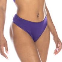 Bikini, Purple, ("Babs" , scrunch-back, very cheeky, reversible)