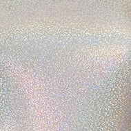 Leotard, silver/white twinkle
