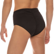 Bottoms, Black (mid-waist, high-leg, scrunch-back)